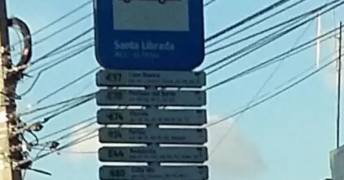 PARADERO SITP BARRIO SANTA LIBRADA  036A12